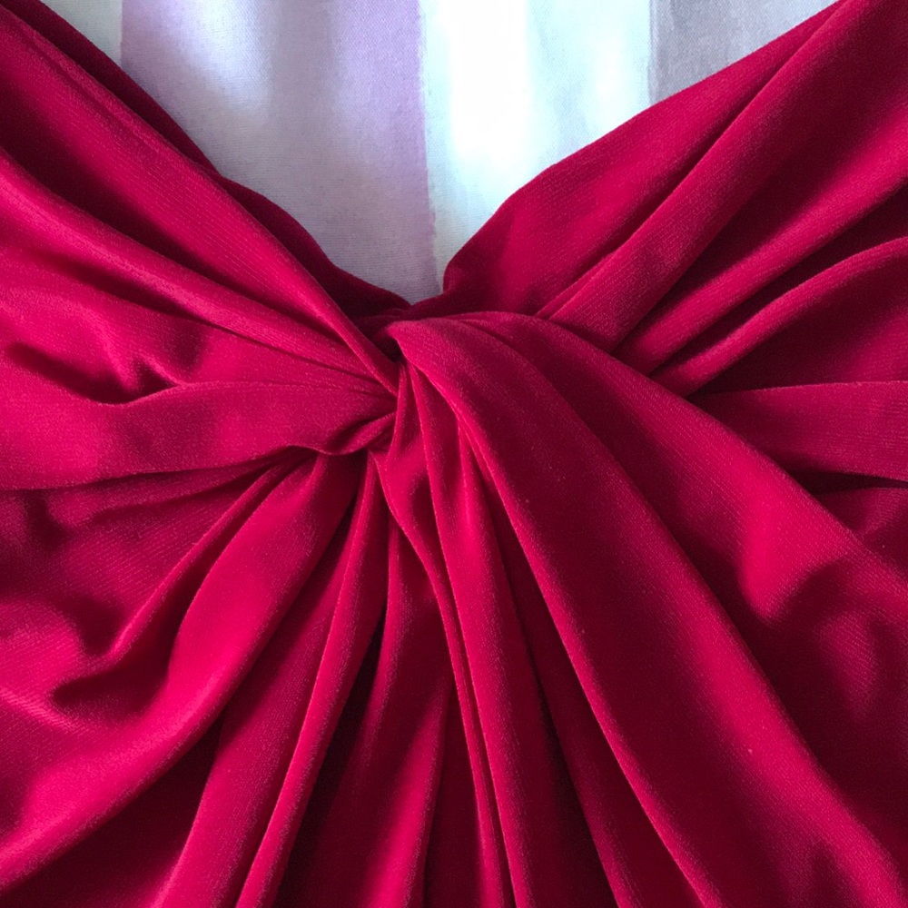 Wine Red Ralph Lauren Formal Gown